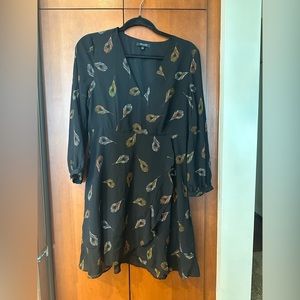 Madewell Printed Longsleeve Dress
